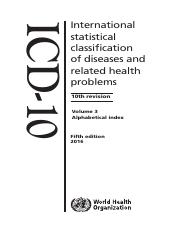 E-Book International Statistical Classification of Diseases and Related Health Problems